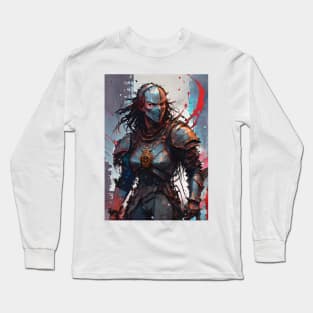 Heroic Female Knight Long Sleeve T-Shirt